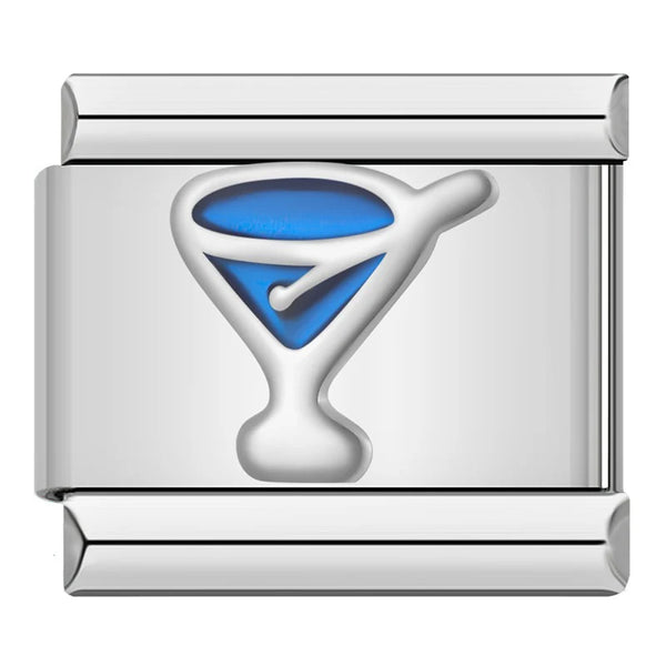 Charm Cocktail Bleu Argent