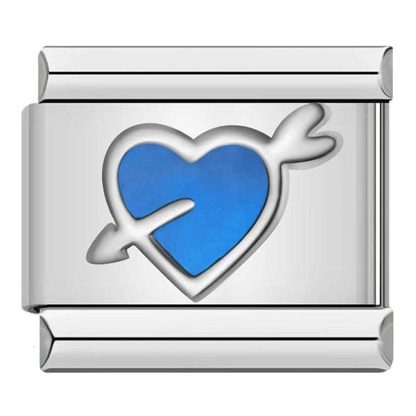 Charm Cœur Bleu