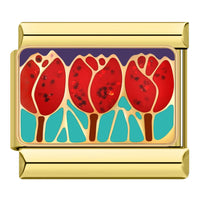 Or Fleur - Charm bracelet italien Luna Charms