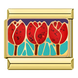 Or Fleur - Charm bracelet italien Luna Charms